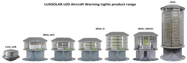 ICAO şartnamesine uygun uçak ikaz lambası